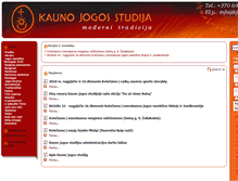 Tablet Screenshot of kjs.lt